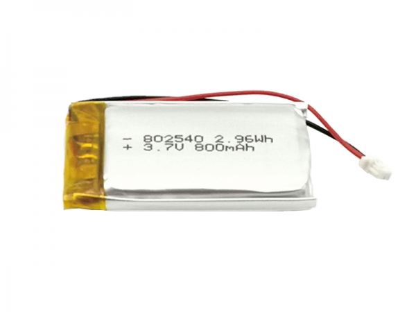 3.7V polymer lithium battery | 802540 800mAh 3.7V