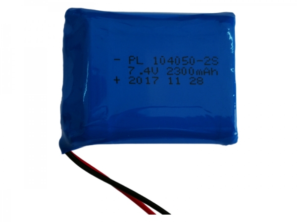 7.4V polymer lithium battery | 104050 7.4V 2300mAh