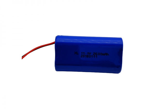 11.1V 2600mAh cylindrical lithium battery