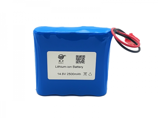 14.8V 2500mAh cylindrical lithium battery