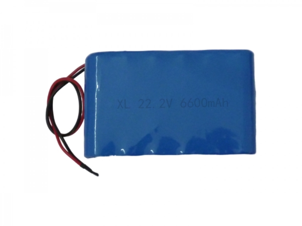 22.2V 6600mAh cylindrical lithium battery