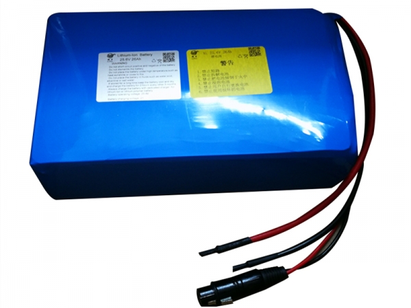 25.6V Lithium iron phosphate battery | 18650 25.6V 26000mAh