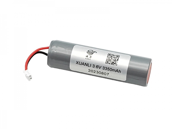 3.6V 3350mAh 18650 cylindrical lithium battery