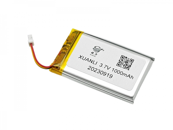 3.7V Lithium polymer battery | 603048 1000mAh 3.7V