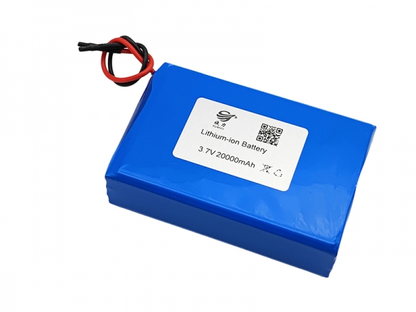3.7V polymer lithium battery | 656090 20000mAh 3.7-18AWG