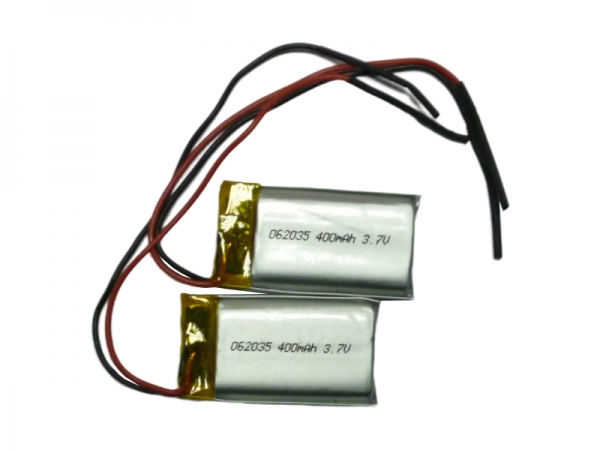 3.7V polymer lithium battery|062035 400mAh 3.7V