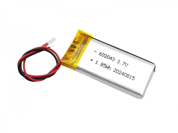 3.7V polymer lithium battery | 602043 500mAh 3.7V