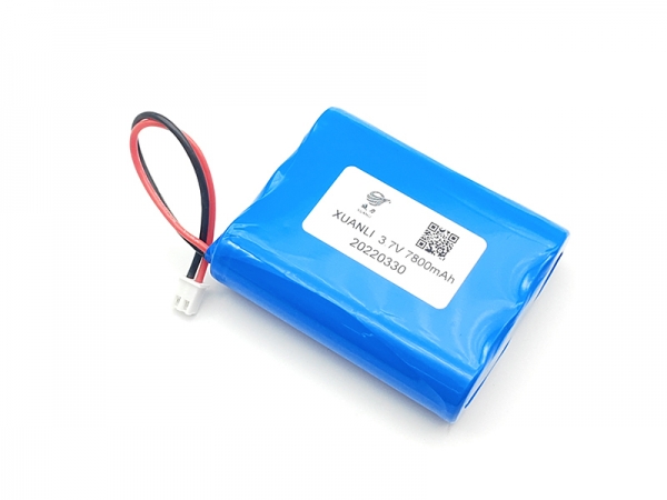 3.7V 7800mAh cylindrical lithium battery | 1S3P lithium battery