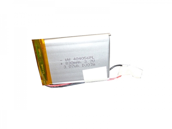 3.7V polymer lithium battery|404056 830mAh 3.7V