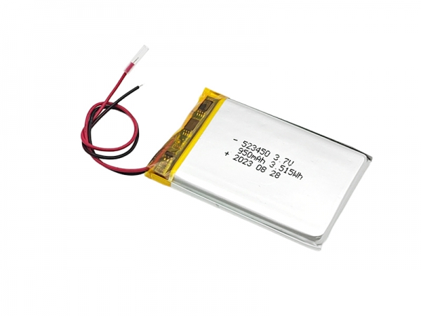 523450 3.7V 950mAh low temperature lithium battery