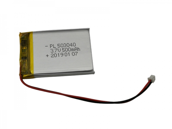 3.7V polymer lithium battery | 503040 500mAh 3.7V