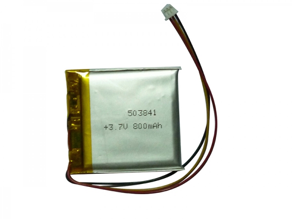 3.7V polymer lithium battery|503841 800mAh 3.7V