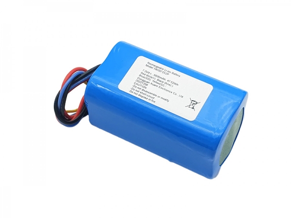 7.2V 6600mAh cylindrical lithium battery | 2S2P lithium battery