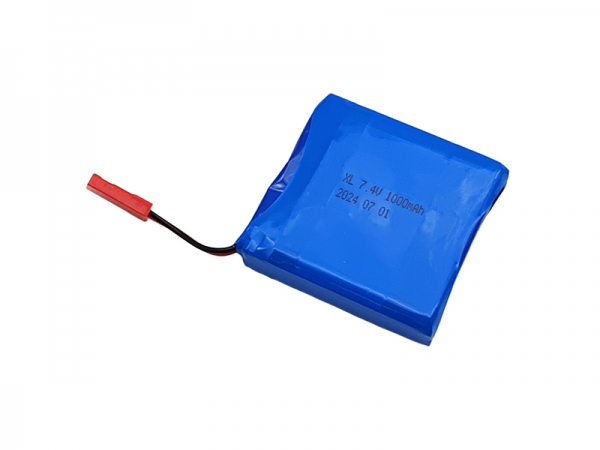 7.4V polymer lithium battery | 524041 7.4V 1000mAh 2S1P