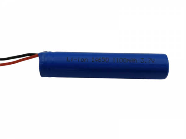 3.7V cylindrical lithium battery | 14650 3.7V 1100mAh