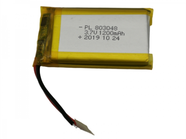 3.7V  polymer lithium battery | 803048 1200mAh  3.7V