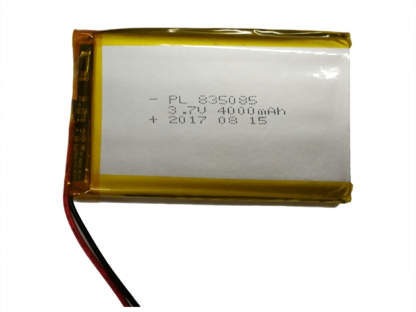 3.7V  polymer lithium battery | 835085 4000mAh 3.7V